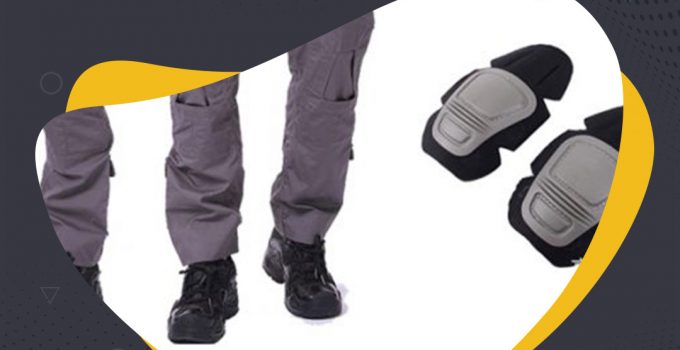 Multicam pants with knee pads