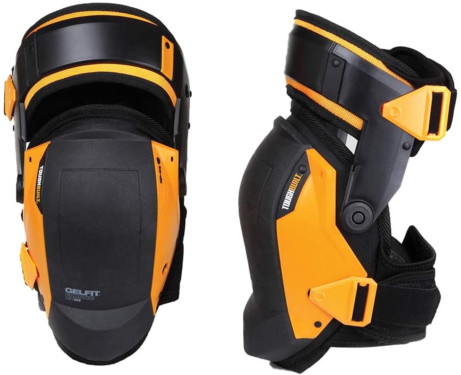 Ergonomic Fit Gelfit KP-G3 Thigh Supported Knee Stabilization Pads - by Toughbuilt