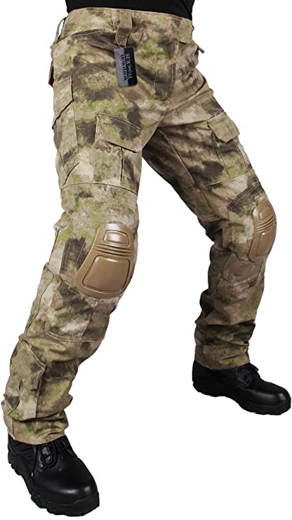 Zapt tactical pants with knee pads